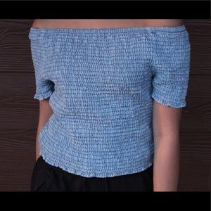 Off the shoulder top